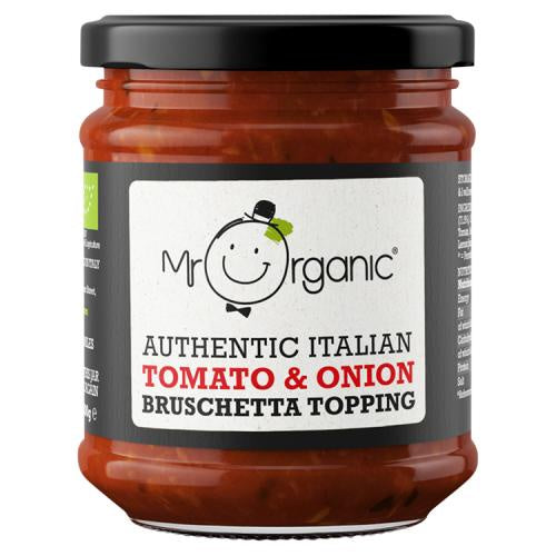 Mr Organic Tomato & Onion Bruschetta Topping 200g