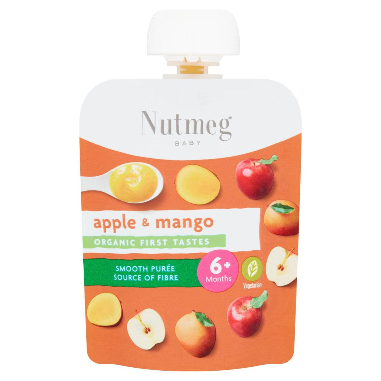 Nutmeg Apple & Mango Baby Food 6 Plus Months 70g