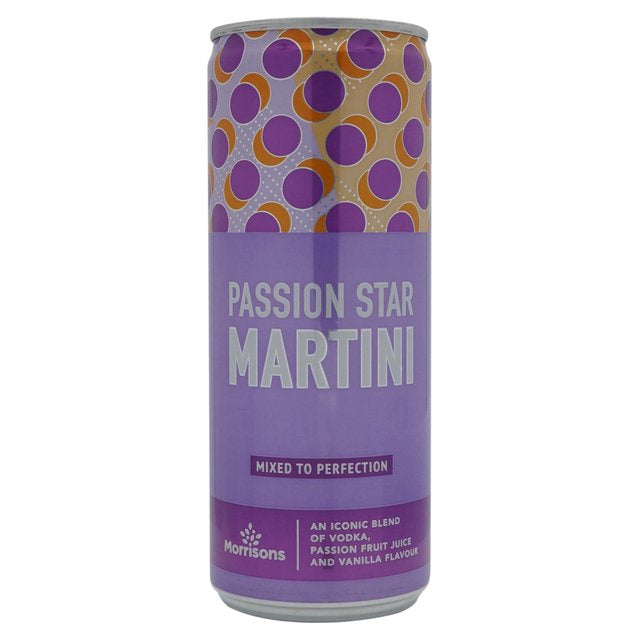Morrisons Passion Star Martini 250Ml 5%