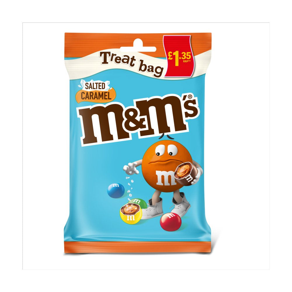 M&Ms Salted Caramel Treat Bag 77g