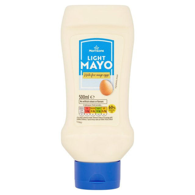 Morrisons Light Mayonnaise Squeezy 500ml