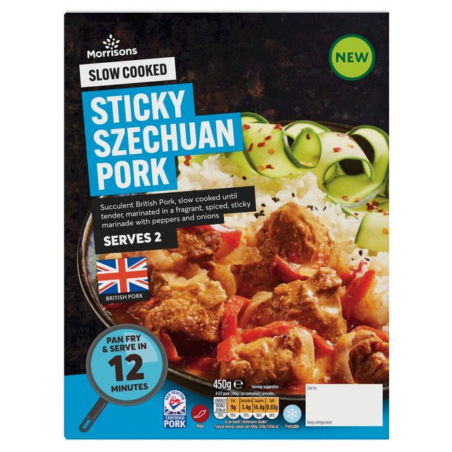 Morrisons Quick Cook Sticky Szechwan Pork 450g