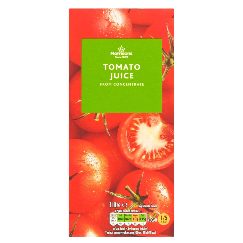 Morrisons Tomato Juice 1L