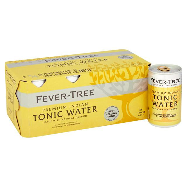 Fever Tree Indian Tonic Water 8 x 150ml