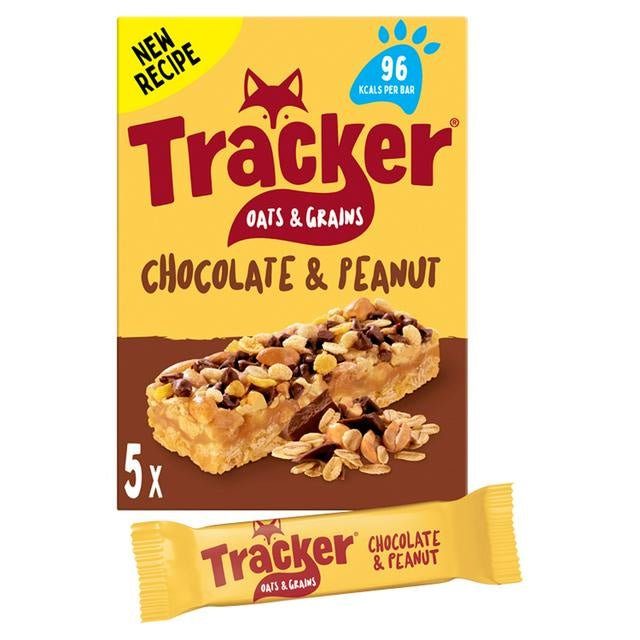 Tracker Bars Choc Chip & Peanut 5 pks