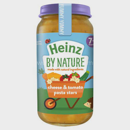Heinz Cheesy Tomato Pasta Stars 7+ Months 200g