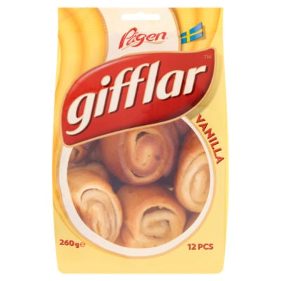 Pagen Gifflar Vanilla Rolls 260g