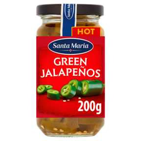 Santa Maria Hot Green Jalapenos 200g