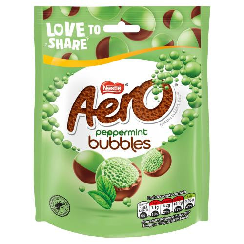 Aero Peppermint Bubbles 92g