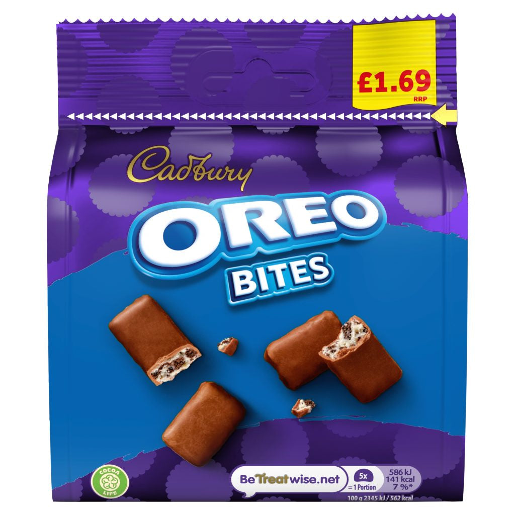 Cadbury Dairy Milk Oreo Bites 100g