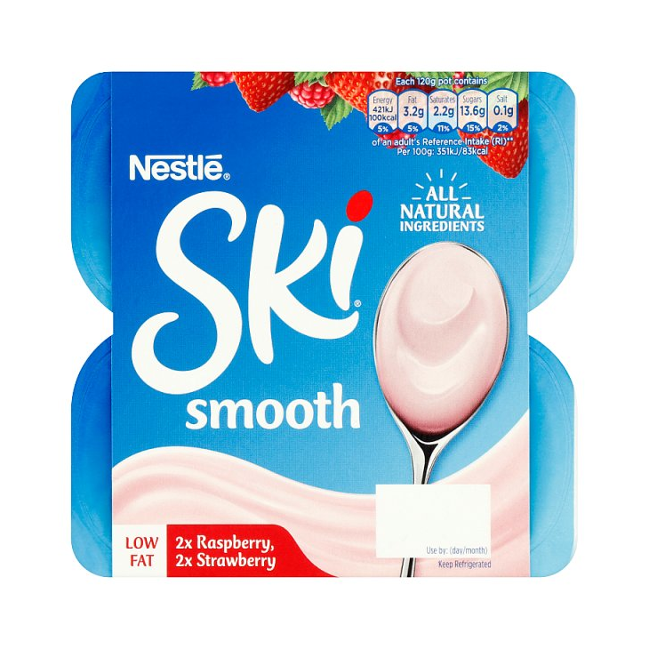 Nestle Ski Smooth 4 x 120g
