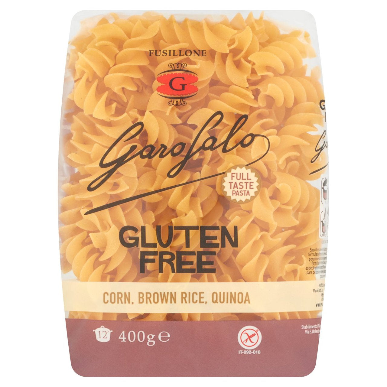 Garofalo Pasta GF Fusillone 400g