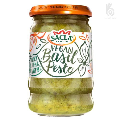 Sacla Free From Classic Basil Pesto 190g