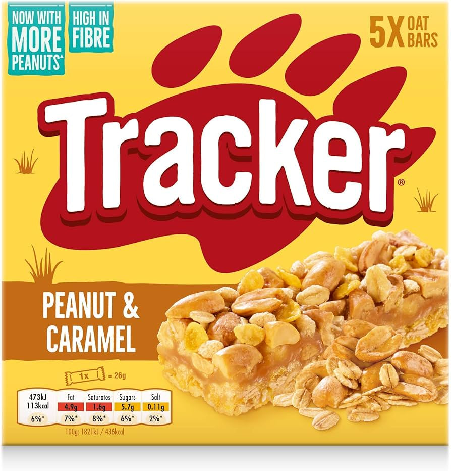 Tracker Peanut & Caramel 5pk.