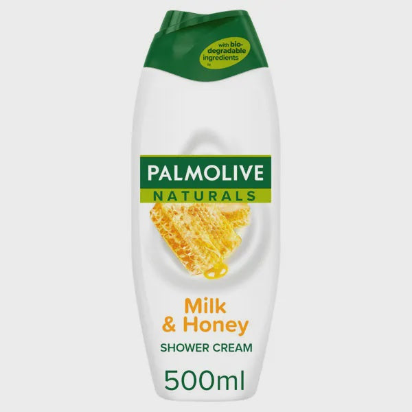 Palmolive Naturals Milk & Honey Shower Cream 500ml