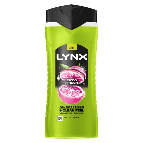 Lynx Epic Fresh Shower Gel 500ml