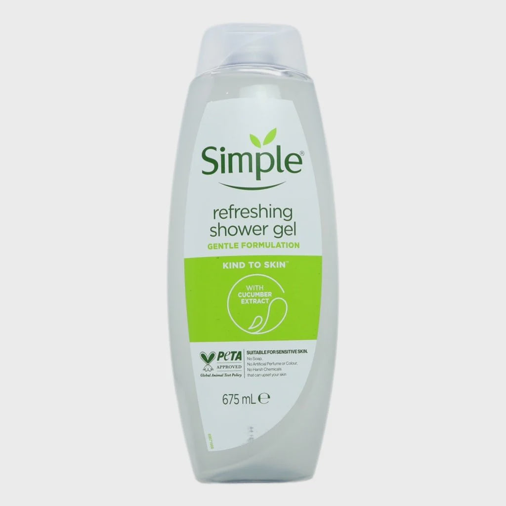 Simple Refreshing Shower Gel 675ml