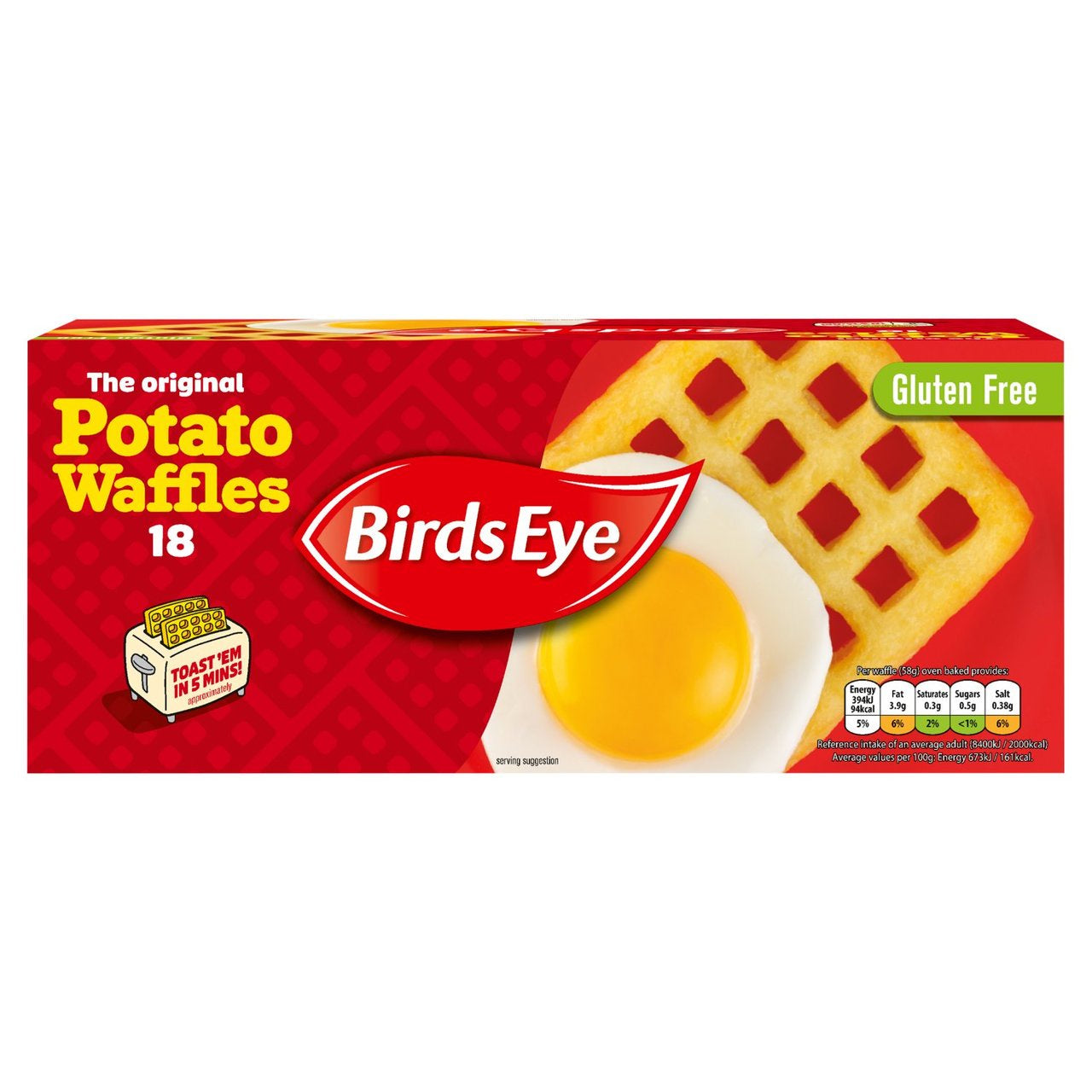 Birds Eye Potato Waffles 1.2kg