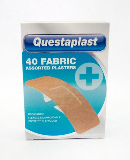 Questaplast Assorted Fabric Plasters 40s