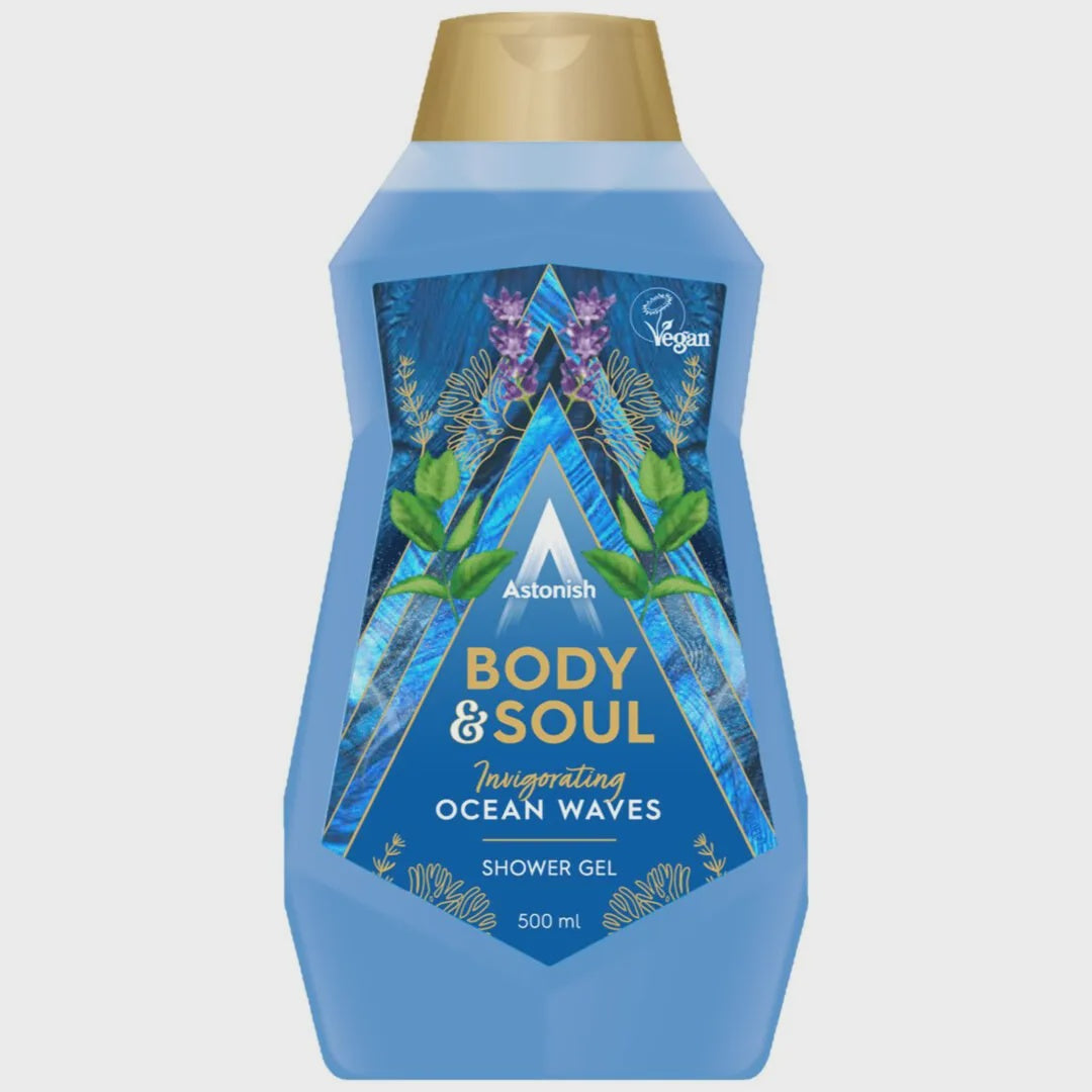 Body & Soul Invigorating Ocean Waves Shower Gel 500ml