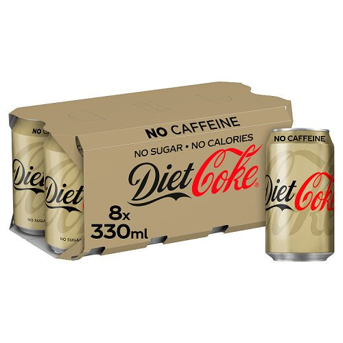 Diet Coke Caffeine Free Cans 8 x 330ml