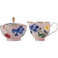 MW Contessa Sugar/Creamer Set Rose