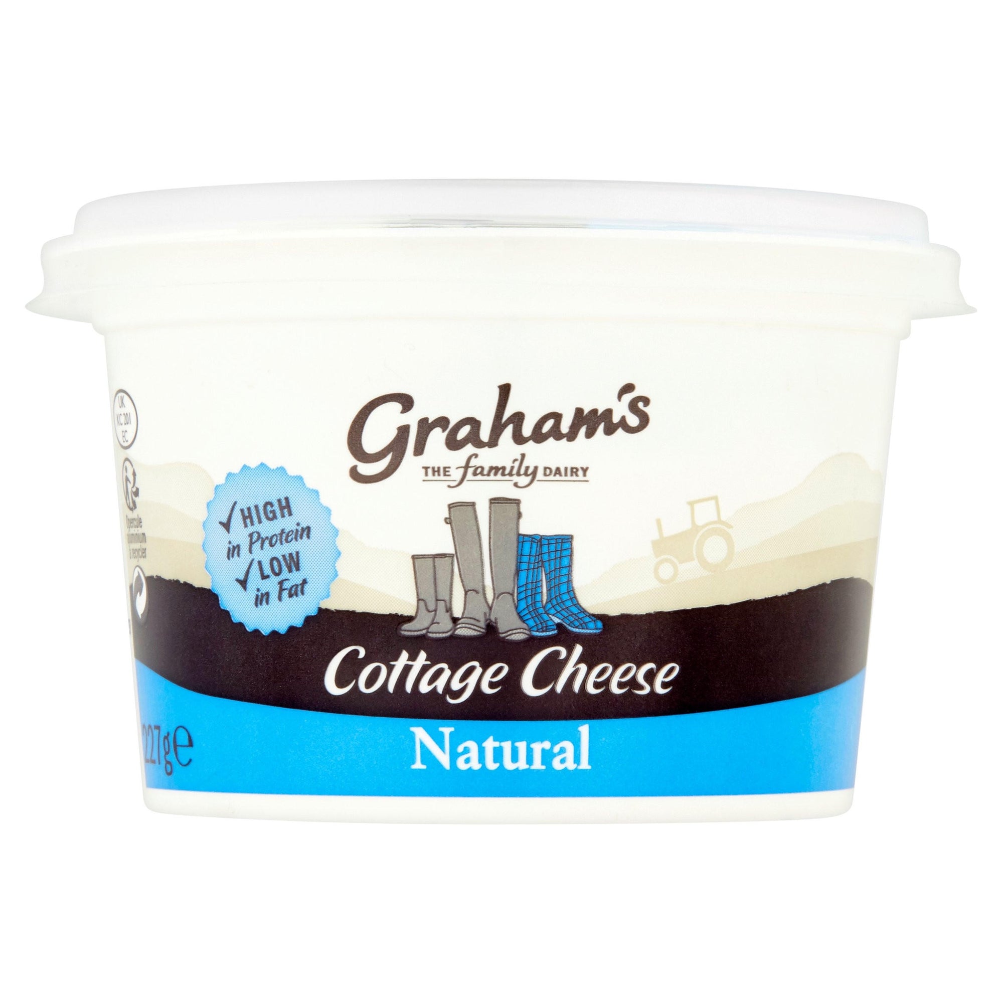Grahams Natural Low Fat Cottage Cheese 300g