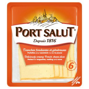 Port Salut Soft French Cheese Slices 6 x 20g