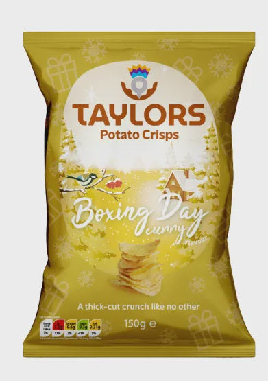 Taylors Crisps Boxing Day Curry 150g