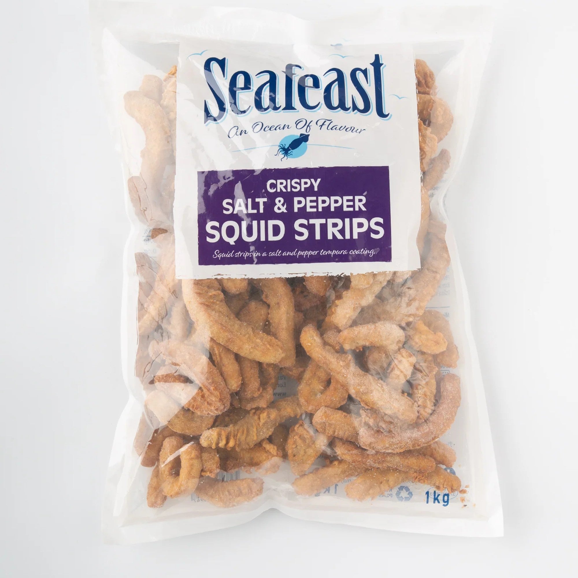 Crispy Salt & Pepper Squid Strips 1KG