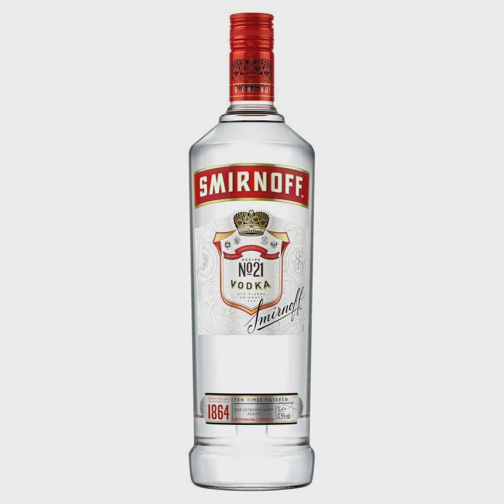 Smirnoff Vodka 1L 37.5% [930]