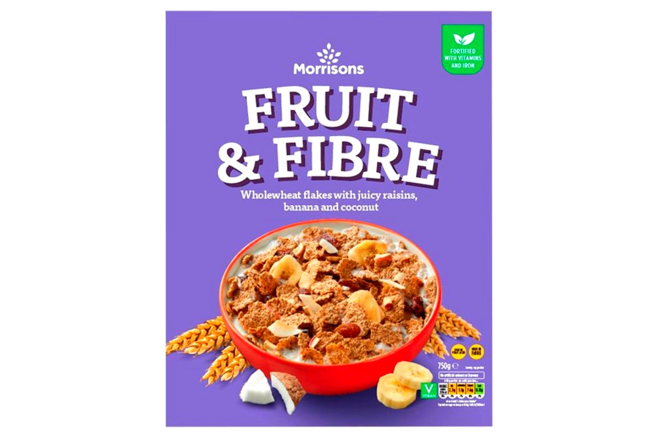 Morrisons Fruit & Fibre 750g