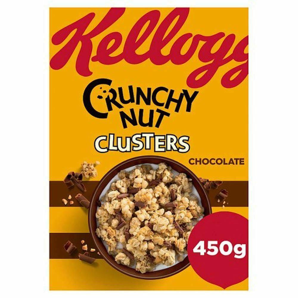 Kelloggs Crunchy Nut Cluster 450g