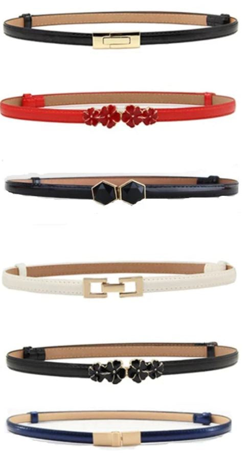 Ladies Thin Belt