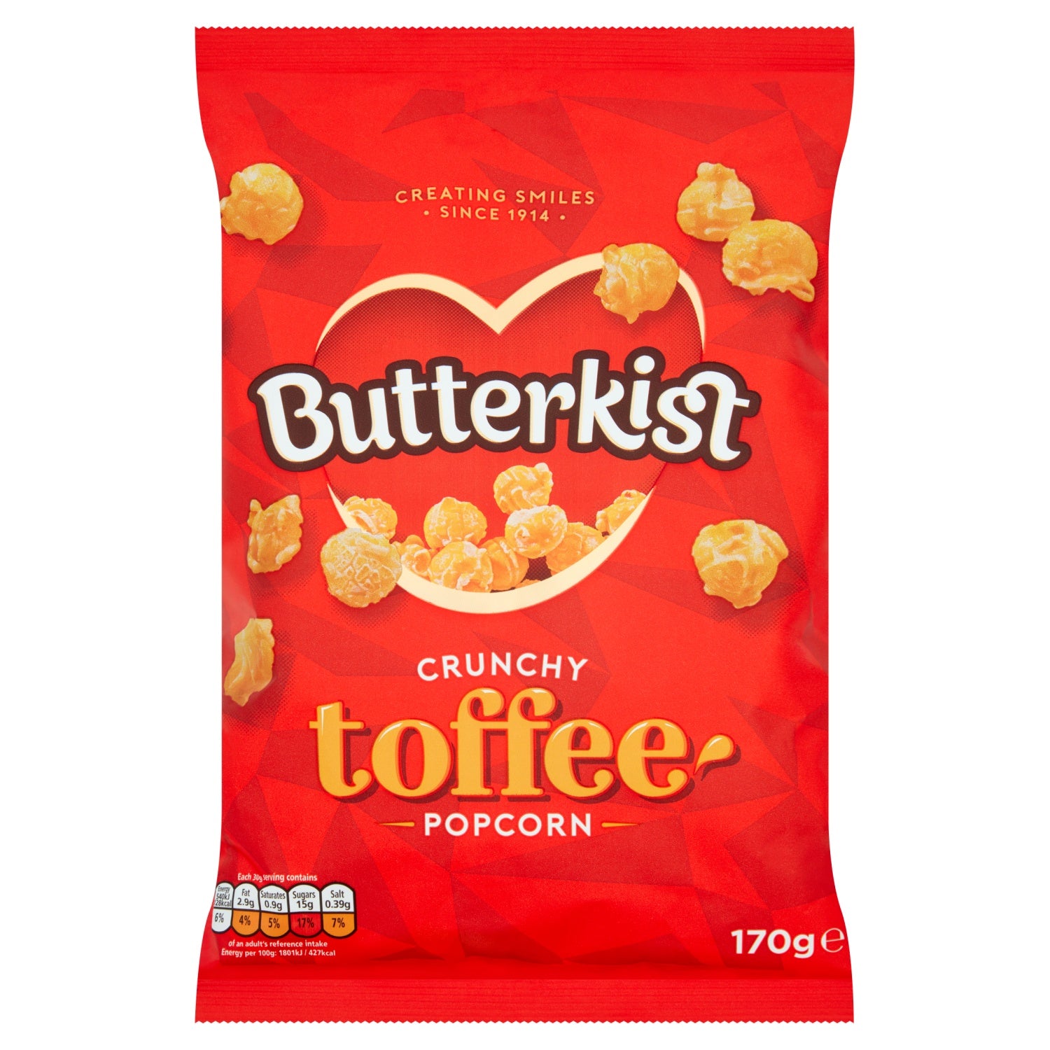 Butterkist Crunchy Toffee Popcorn 170g