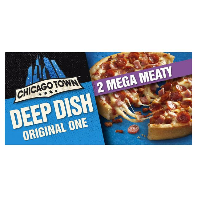 Chicago Town Fully Loaded Deep Dish Mega Meaty  314g