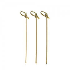 Papstar Knot Skewers 250 pk 180mm