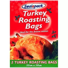 Sealapack turkey roasting bags 2 pack