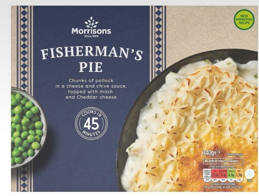 Morrisons Fishermans Pie 340g