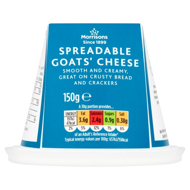 Morrisons Spreadable Goats Cheese 150g