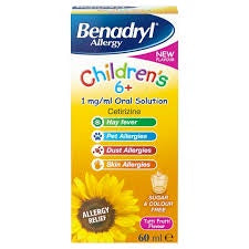 Benadryl Kids Tutti Frutti 60ml