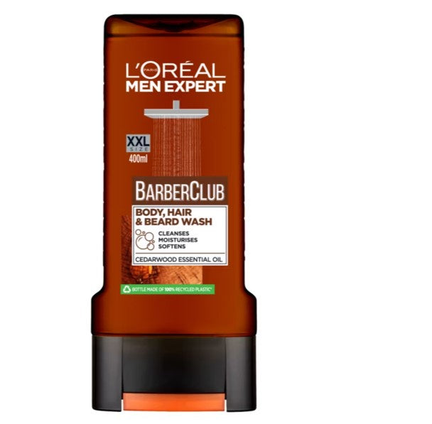 LOreal Men Expert Barber Club Shower Gel 400ml