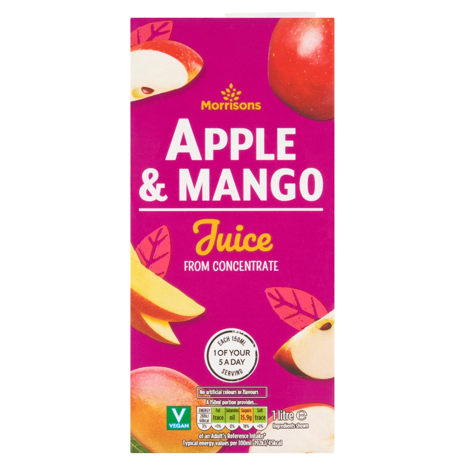 Morrisons Apple Mango Juice 1L