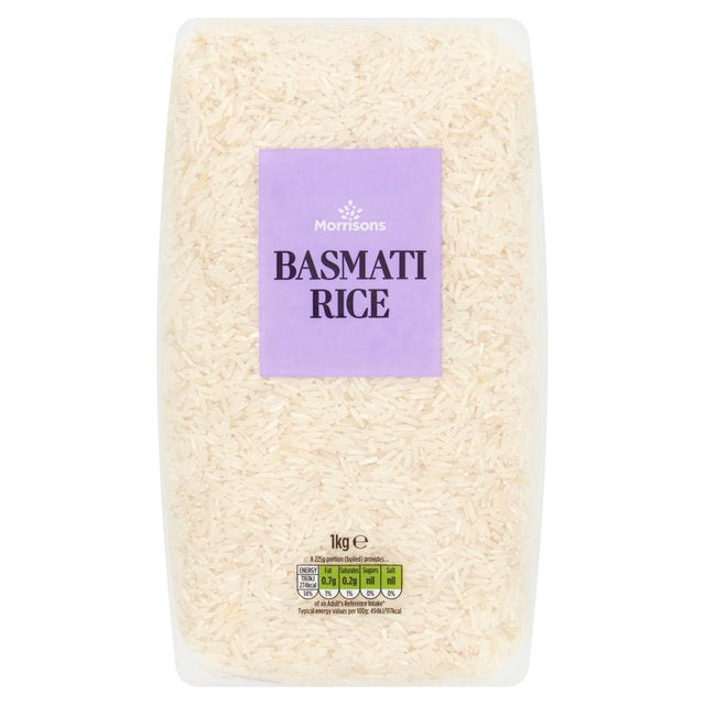 Morrisons White Basmati Rice 1kg