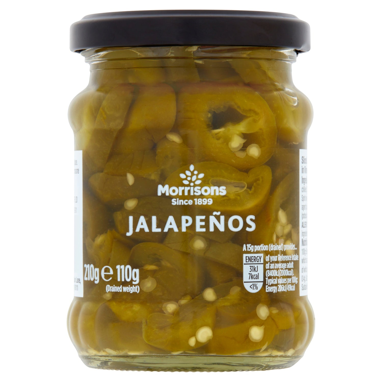 M Sliced Jalapenos 210g