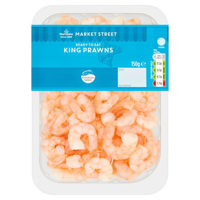 Morrisons Cooked Peeled King Prawns 150g