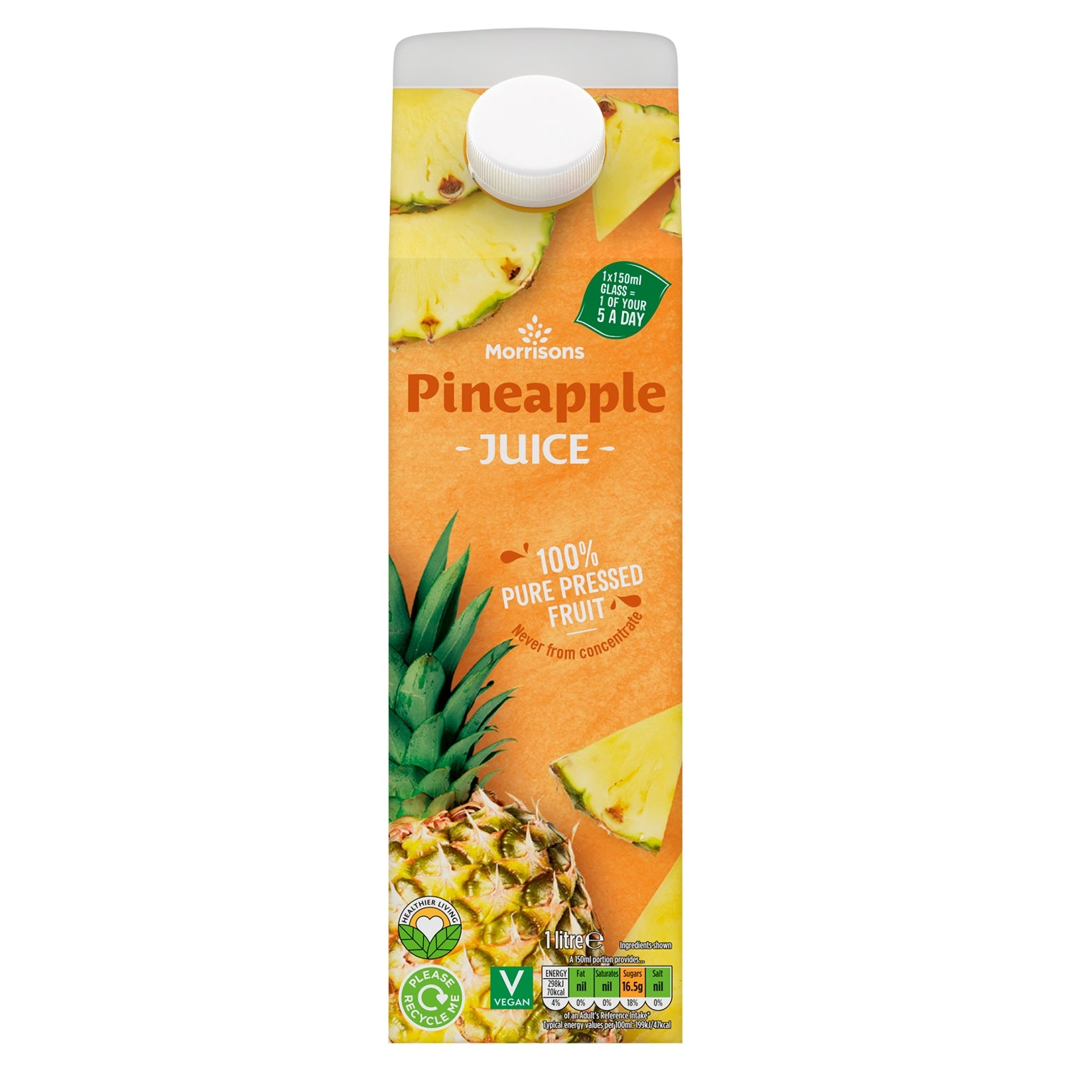 M 100% Pineapple Juice 1L