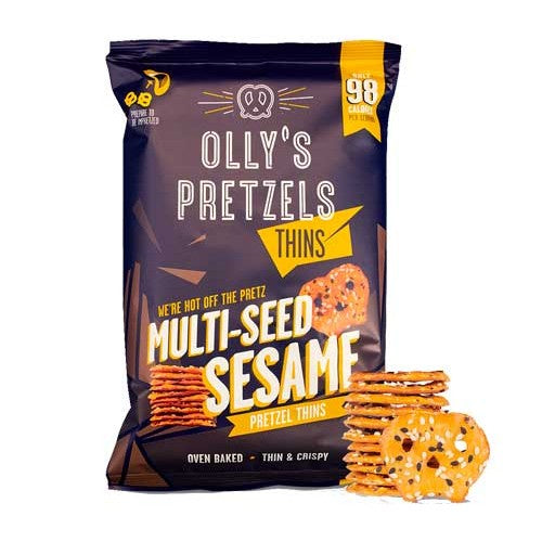 Olly's Pretzel Thins Multiseed 140g