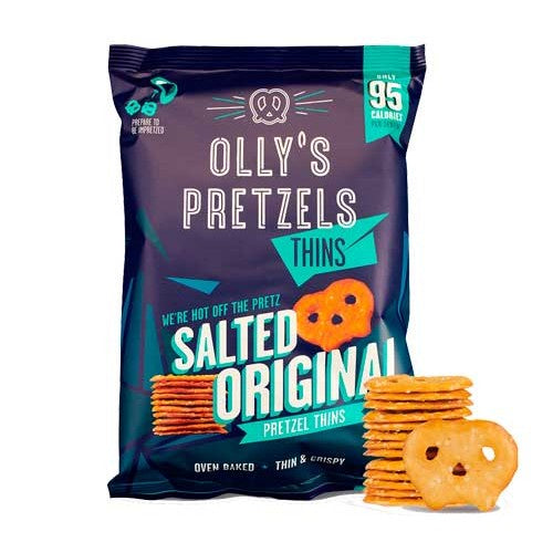 Olly's - Original Salted Pretzel Thins 140g