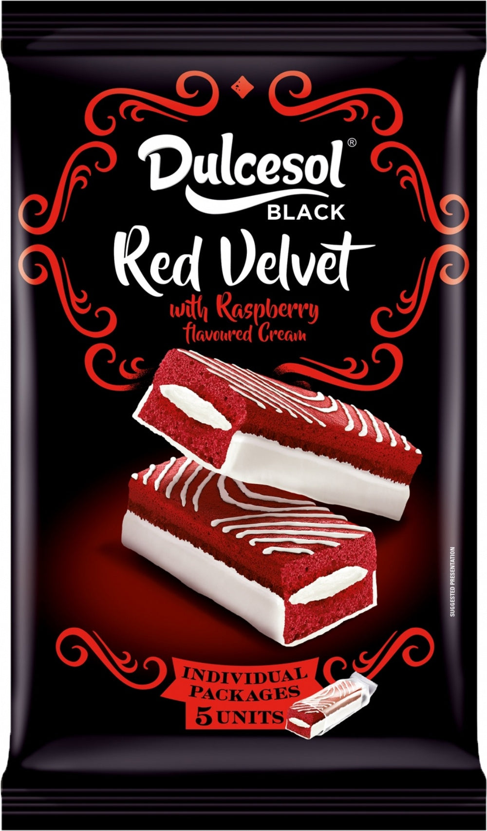 Dulcesol 5 Red Velvet Cakes 175g